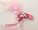 SmartyKat Flamingo Flip Feather Cat Toy, Contains Silvervine & Catnip - Pink, Small