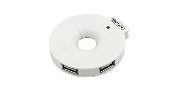 Amazon.com: FASEN USB2.0 Hubs 1 X 4 USB2.0 4-Ports Extension Hubs , White: Home Audio & Theater