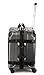 VinGardeValise® Petite Wine Suitcase – 8-Bottle Travel Luggage, TSA-Approved, Durable Hard Shell, Shockproof Foam, Secure Bottle Protection for Enthusiasts & Collectors - Silver