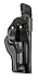 Beretta 92/96/98 Series Model 1 IWB Inside The Waistbelt Right Hand Concealed Carry Black Holster, Large