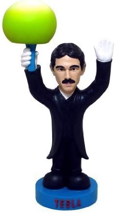 Nikola Tesla Oddbobbles Bobblehead Figure Statue