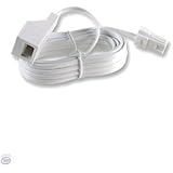 20m BT Phone/Fax Telephone Line Extension Lead Cable