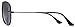 JETPAL Men & Womens Aviator Polarized UV400 Sunglasses - Polarized Grey Lens Black Frame
