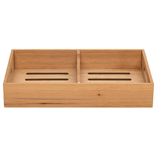 Spanish Cedar Tray Cigar Tray, Adjustable Divider, Fits Large Humidors