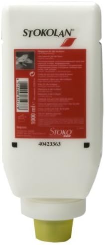 Stoko 33886 Stokolan Conditioning Cream,1,000ml Soft Bottle, 4/Case by Stoko Skin Care