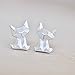 Origami Cat Earrings in Sterling Silver 925 - Jamber Jewels