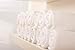 Ultra Soft 6 Pack White Bath Towels -Quick Drying-(24 x 48 Inches)-Medium Lightweight -100% Ring Spun Cotton- Highly Absorbent Towel for Bath Fitness, Bathroom, Sports, Yoga (24 * 48inch-6pack)