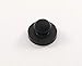 Rubber Push-in Ridged Stem Bumper 9/16