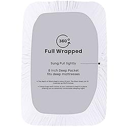 Utopia Bedding Cot Fitted Sheet - Bottom Sheet