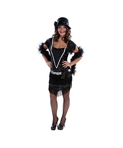 Gatsby 1920s Roaring 20s Flapper Fashionista Womens Halloween Costume