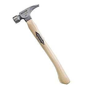 Image of Stiletto TI16SC 16 oz Ti Smooth Face with Curved Hickory Handle, 18"