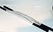 Precision Pair Snowmobile Trailer Ski Tie Down Aluminum Bars Vinyl Black Boots