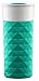 Ello Ogden 16oz Ceramic Travel Mug with Splash-Resistant Slider Lid and Protective Silicone Sleeve, Perfect for Coffee or Tea, BPA-Free, Dishwasher Safe, Teal
