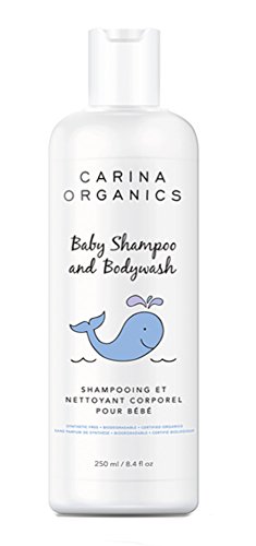 Carina Organics Baby Shampoo and Body Wash 8.4 Oz