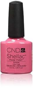 Amazon.com: Creative Nail Shellac, Gotcha, 0.25 Fluid Ounce: Luxury Beauty