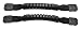 H2o Kayaks Kayak Moulded Webbing Handle (Pack 2) with End Caps