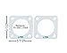 Lynn Manufacturing Replacement Englander Pellet Stove Auger Bearing Gasket PU-ABG 2-Pack, 2404L