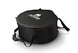 Outland Living 762 UV and Weather Resistant Cypress Fire Pit Carry Bag, Fits 21-Inch Diameter Outdoor Propane Gas, Black