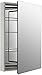 Kohler K-2936-PG-SAA Catalan Mirrored Cabinet with 107° Hinge, Satin Anodized Aluminum