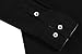 Coofandy Men's Long Sleeve Stripe Patchwork Casual Shirts