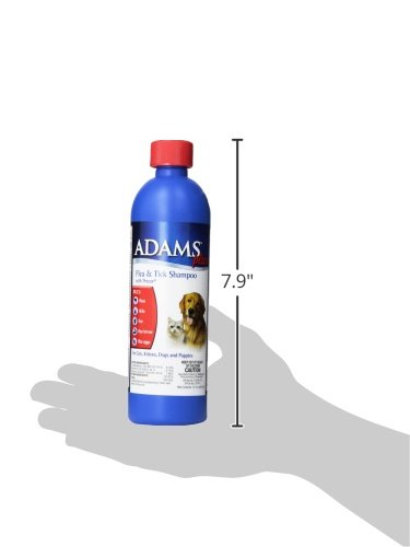 Adams Plus Flea and Tick Shampoo with Precor, 12 Oz