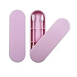 Reusable Silicon Swabs and Ear Cleaning Q-Tip with Travel Case - Compact and Portable - Non-Toxic and Safe - Various Colors - Washable and Eco-Friendly - Removing Makeup, Dirt, Oil, etc. (Pink)
