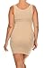 ICONOFLASH Women's Seamless Tank Dress (Stone, One Size)