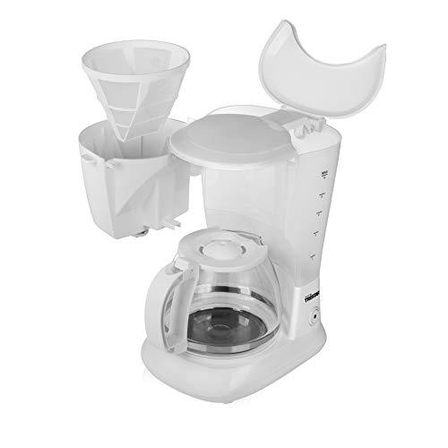 Tristar Kaffeemaschine mit 1,25L Fassungsvermögen – für 10-12 Tassen, auch für Camping, Weiß, CM-1252 – Bild 7
