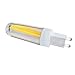 Bogao G9 LED Bulb Dimmable 4 Watt 360-400LM Warm White 2700K Bi-pin Base 4x Filament COB LED Chandelier Lamp AC110V (Pack of 4)