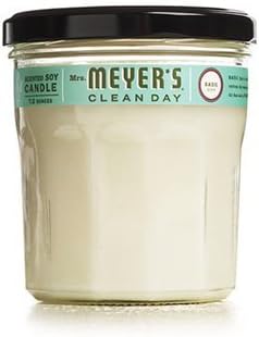 Mrs. Meyer's - Clean Day Scented Soy Candle Basil - 7.2 oz.
