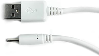 Kingfisher Technology - 90cm White USB Charger Charging Power Cable Lead Adaptor (22AWG) Compatible with Womanizer Pro/Pro 40 Massager