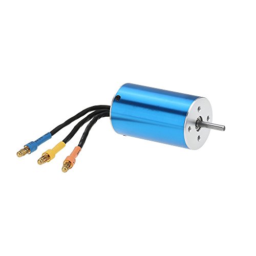 FastWin 2845 3930KV 4P Sensorless Brushless Motor & 35A Brushless ESC Electronic Speed Controller for 1/14 1/16 1/18 RC Car (2845 3930KV+35A)
