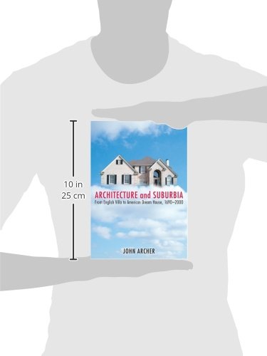 Architecture And Suburbia From English Villa To American - 