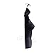 DisplayTown Female Mannequin Torso Hollow Back Body Stackable Dress Form with Hanging Hooks for Tshirt Display, Countertop, Craft Shows, Photos and Design, S-M Clothing Size (Black, Set of 1)