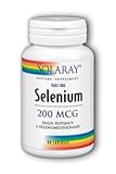 Selenium Yeast-Free 200mcg Solaray 90 Caps