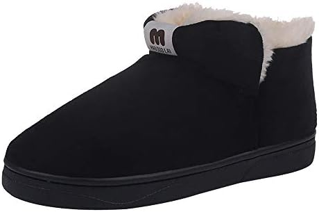 Clearance Sale! Caopixx Womens Snow Boots Winter Anti-Slip Ankle Bootie Outdoor Slippers Slip On Warm Fur Lined