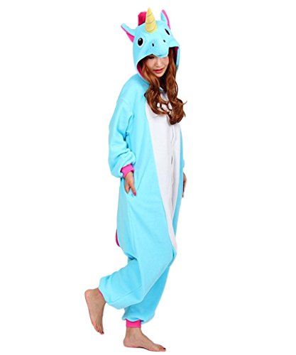 Zerlar Pajamas Animal Costume Onesie Adults Sleepwear Kigurumi Cosplay Pegasus