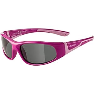 ALPINA Unisex – Kinderen, FLEXXY JUNIOR Zonnebril, pink-rose gloss/black, One Size