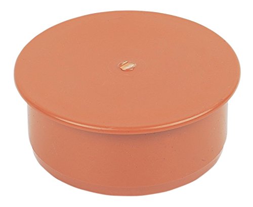 110mm 4" Underground Drainage Socket Plug End Cap Stop End