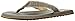 Skechers USA Men's Tatric Salman Flip Flop,Chocolate/Yellow,8 M US