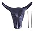 Kids Roping Practice Steer Head Dummy Lariat Set Hay Spikes Colored Rope
