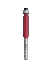 Broca de fresado de 2 ranuras con mango de 1 4 de pulgada Freud 42-080 7 8 de pulgada de diámetro