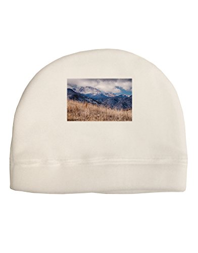 TooLoud Pikes Peak CO Mountains Child Fleece Beanie Cap Hat