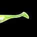 Dr.Fish Paddle Tail Swimbaits, Soft Fishing Lures for Bass Fishing, Freshwater Soft Plastic Baits Swim Shad Bait Minnow Lures Drop Shot 2.7 Inches Chartreuse