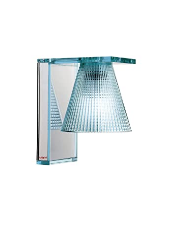 Kartell Light-Air, Wandleuchte mit Praegung, Blau