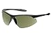Gargoyles Men's Striker-Stalker Sport Sunglasses, Black Frame/Green Lens, one Size