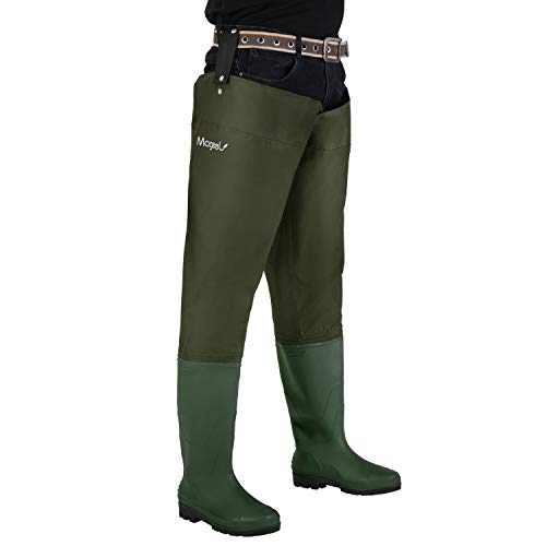 Magreel Hip Waders, Lightweight Waterproof Hip Boots for Men and Women