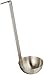 Winco 2-Piece Stainless Steel Ladle with Short Handle, 3-Ounce