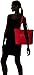 Vera Bradley Women's Microfiber Small Vera Tote Bag, Cardinal Red, One Size