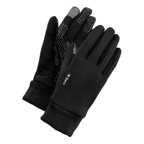 Barts mens Barts Mens Polyester Nylon Elastane Power Stretch Touch Gloves Black Black Large at Amazon